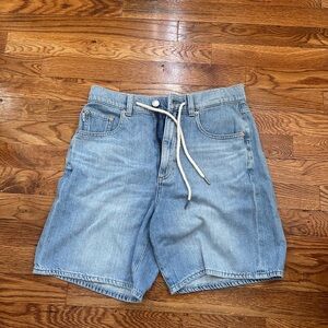 DL1961 Women's Sky Blue Denim Jean Shorts